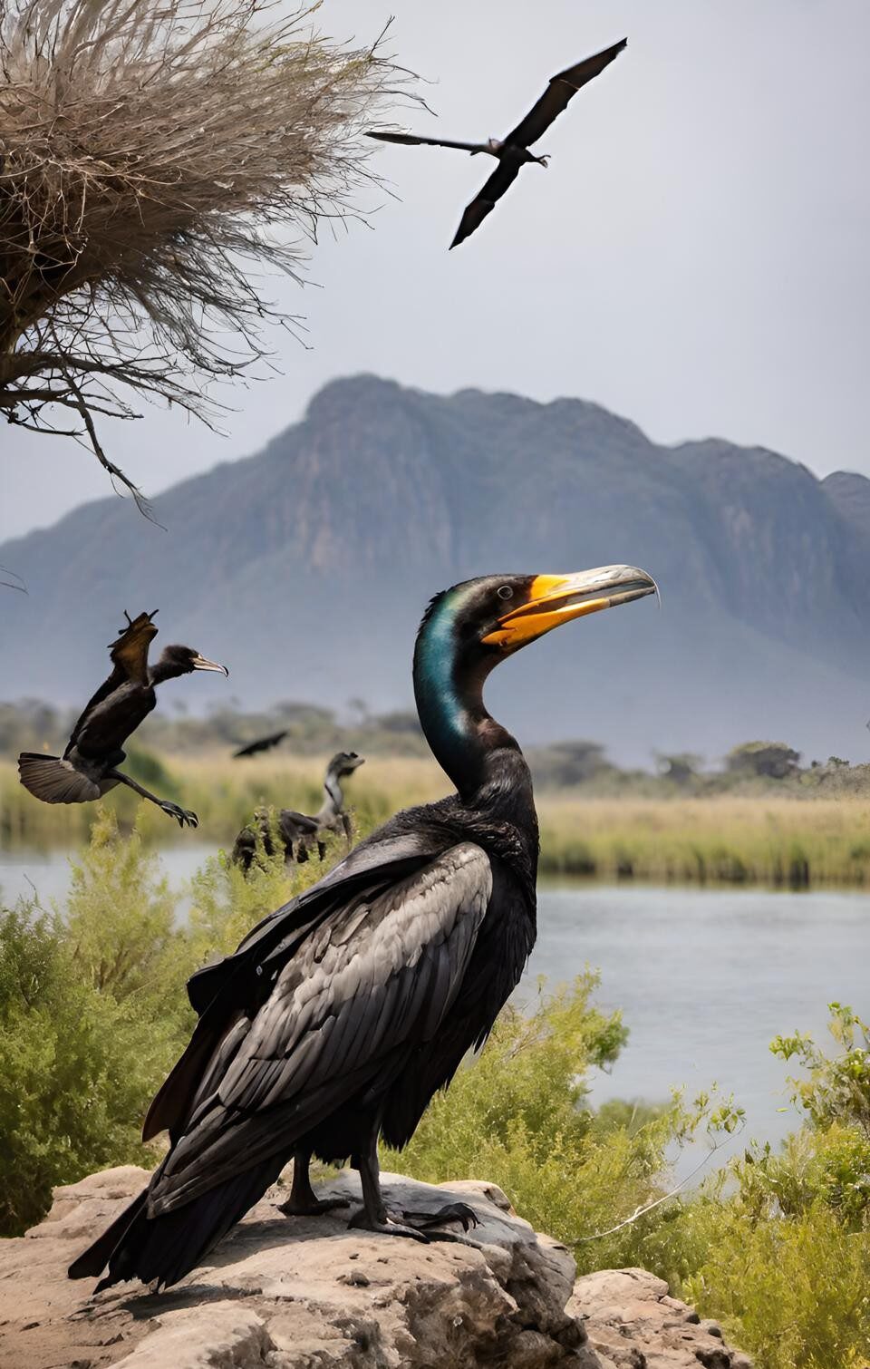 007 The 3 utmost important birds to a Lumun speaking soul are…